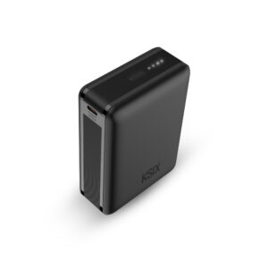 KSIX Câble USB-C vers USB-C Noir