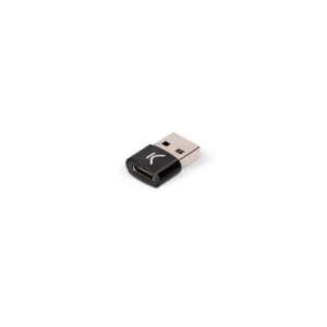 KSIX ADAPTOR USB-C USB-A BLACK