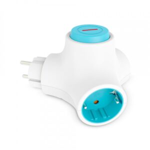 KSIX MULTI-SOCKET MOLECULE 2 WITH SWITCH