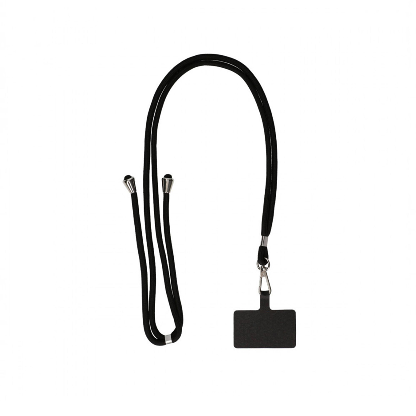 KSIX Universel LANYARD Sangle CARD FOR Smartphone Noir