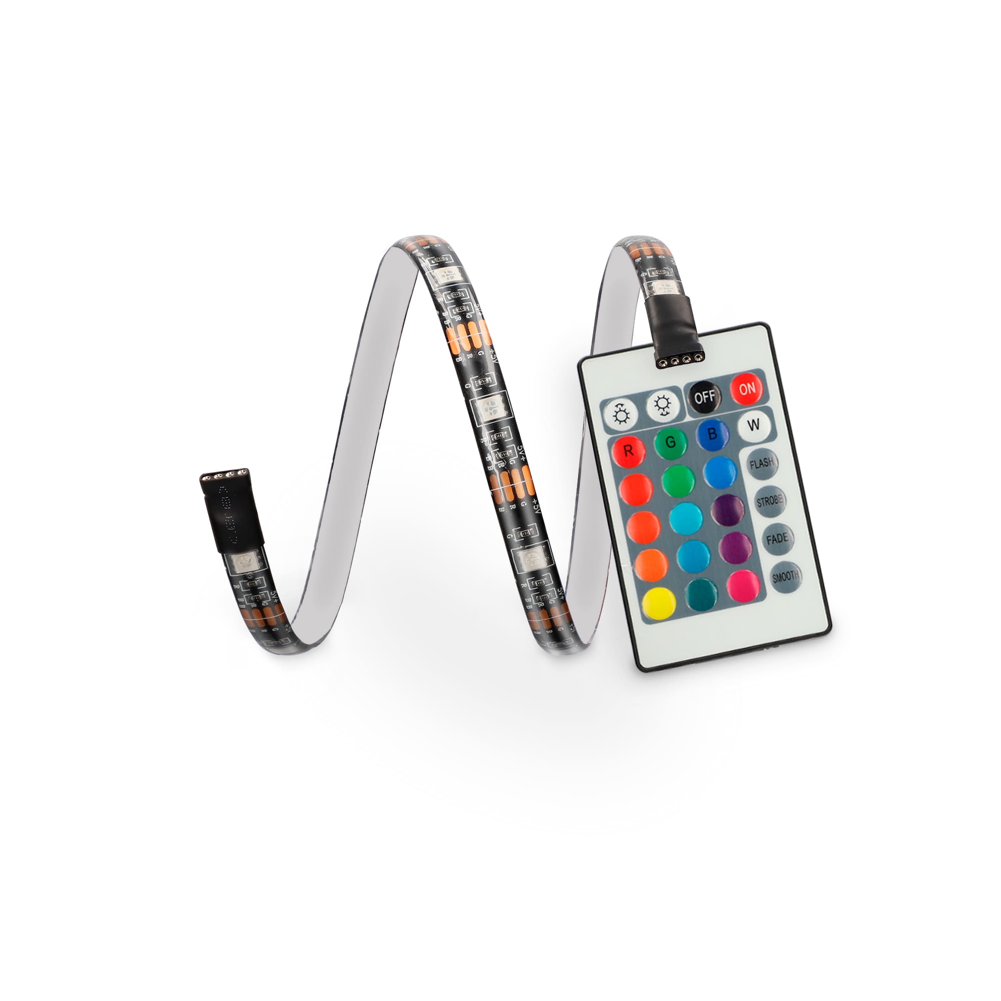 KSIX COLORLED LED STRIPS RGB 3M TV REMOTE CONTROL