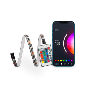 KSIX COLORLED LED TV STRIPS RGB CONNECTED TV REMOTE CONTROL 3M