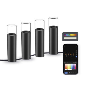 KSIX SMARTLED OUTDOOR SET LED BEACONS RGBWIC 4U