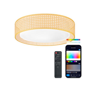 KSIX SMARTLED CEILING LAMP BOHEMIA RGBIC 35W 46CM 4000LM TUYA APP