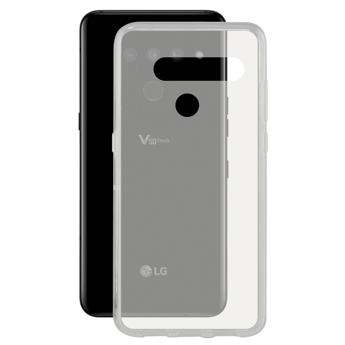 KSIX Coque Flex TPU pour Lg For Lg V50 Transparent