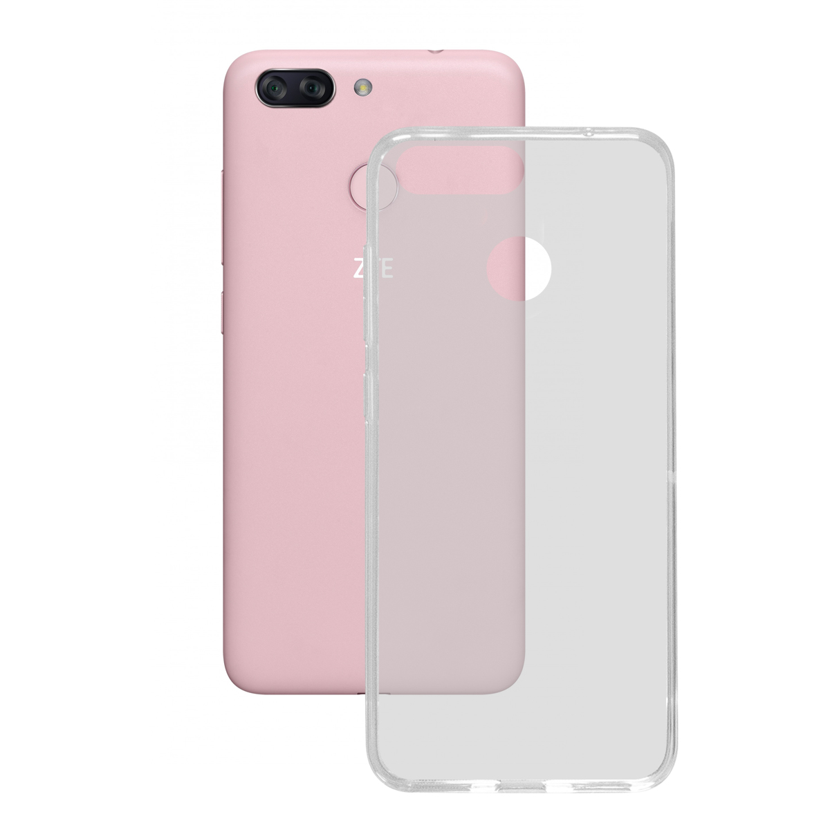 KSIX Coque Flex TPU pour Zte For Zte Blade V9 Vita Transparent