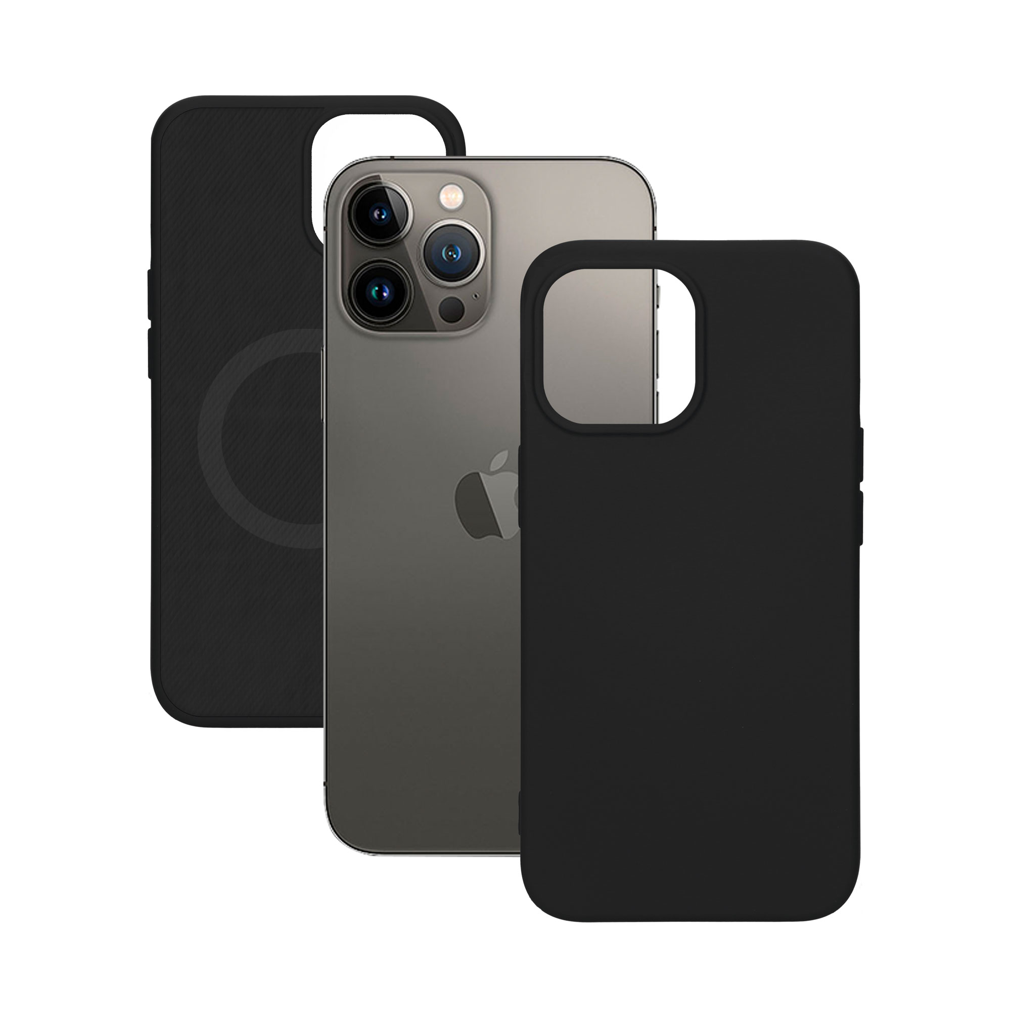 MAGCHARGE SOFT Étui BULK FOR IPHONE 14 PRO MAX Noir