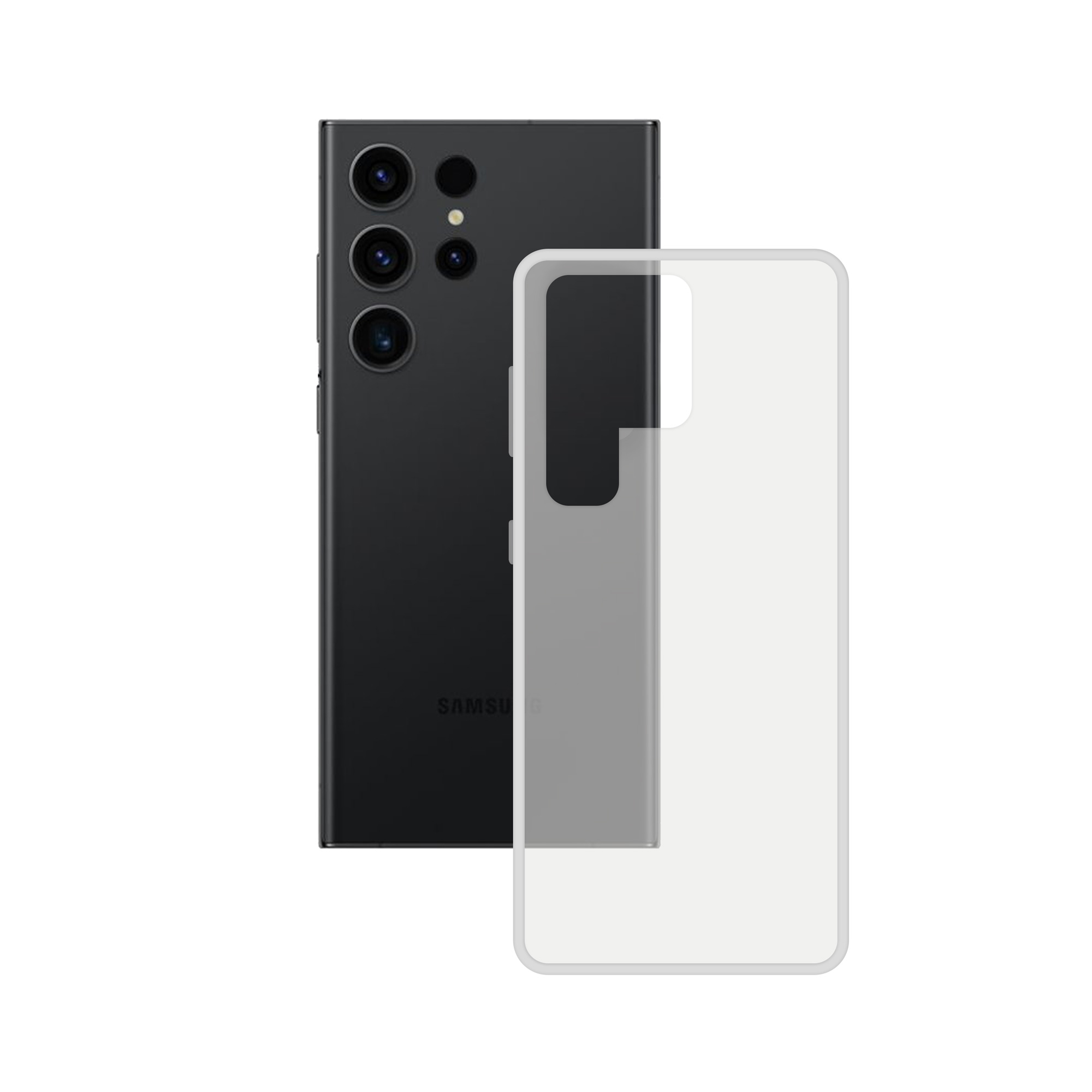 MATTE Étui BULK TPU FOR GALAXY S23 ULTRA Noir