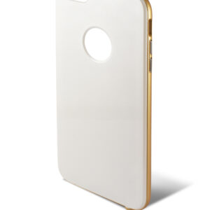 KSIX HYBRID COVER FOR IPHONE6 Plus 5.5 WHITE GOLD