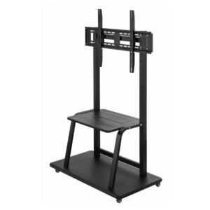 Support TV en acier robuste  au sol avec roulettes, 37" - 100"